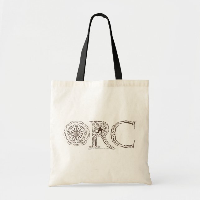 Bolso De Tela Collage de armas orc (Frente)