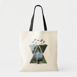 Bolso De Tela Collage de aves sofisticadas Tote Bag
