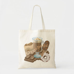 Bolso De Tela Collage de chocolate chocoholico