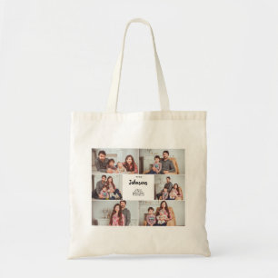 Bolso De Tela Collage de fotos clásico Personalizado 6