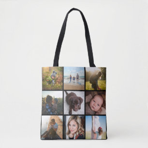 Bolso De Tela collage de fotos cuadrado o foto de Instagram