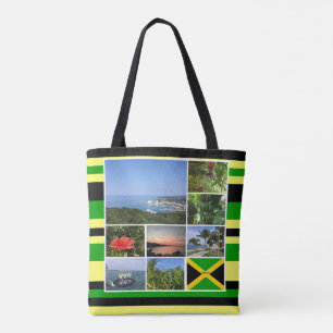 Bolso De Tela Collage de fotos de Jamaica