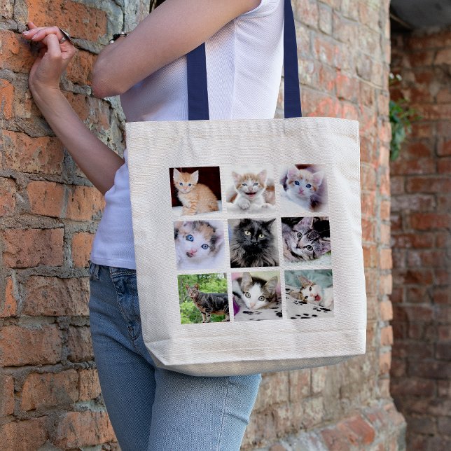 Bolso De Tela Collage de fotos Mascota familiar (Subido por el creador)
