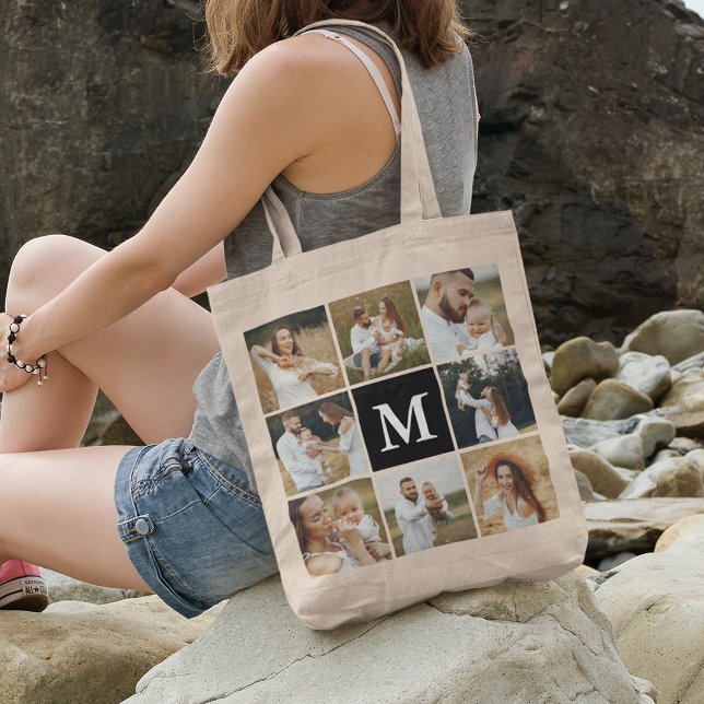 Bolso De Tela Collage de fotos moderno 8 personalizado (Subido por el creador)