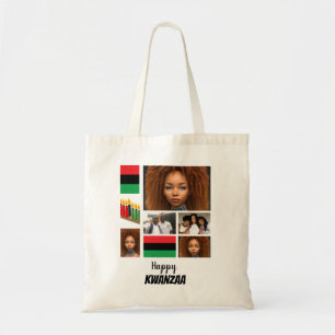 Bolso De Tela Collage de fotos personalizado Kwanzaa 8