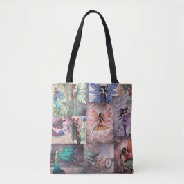 Bolso De Tela Collage de hadas de Molly Harrison