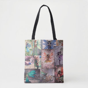 Bolso De Tela Collage de hadas de Molly Harrison
