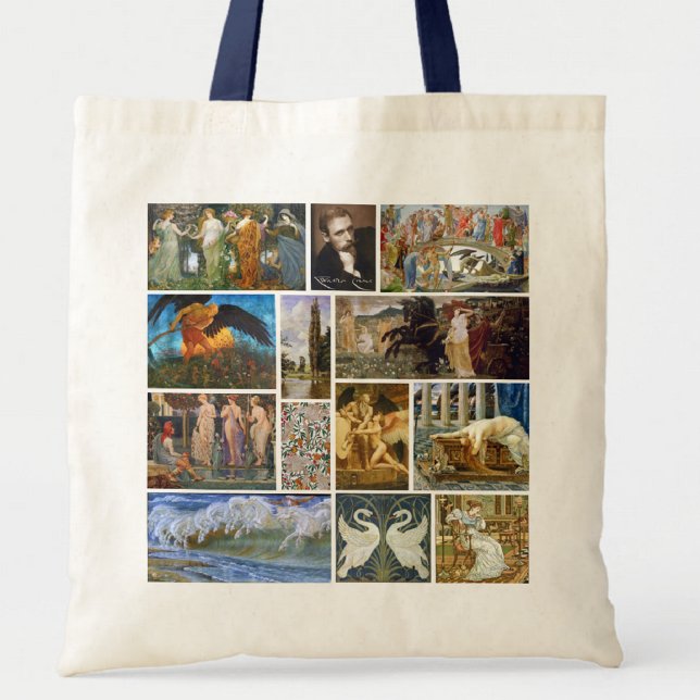 Bolso De Tela Collage de la Galería Art Nouveau de Walter Crane (Subido por el creador)