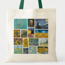 Bolso De Tela Collage de la Galería de Arte Vincent Van Gogh