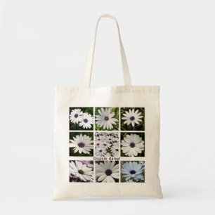 Bolso De Tela Collage de Margarita Africana Blanca Oopsie Daisy 