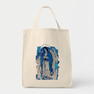 Bolso De Tela Collage de Nuestra Señora de Guadalupe
