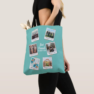Bolso De Tela Collage de Personalizados fotográficos personaliza