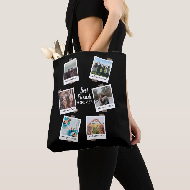 Bolso De Tela Collage de Personalizados fotográficos personaliza (Detalle)