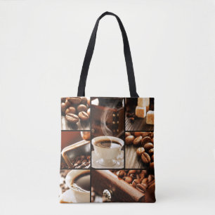 Bolso De Tela Collage del café