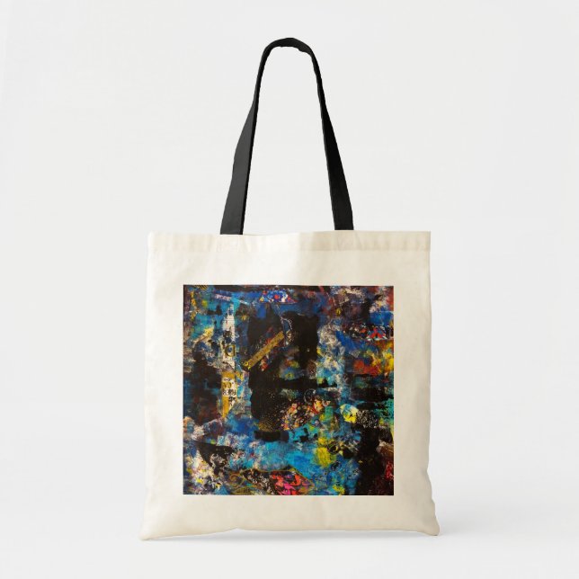 Bolso De Tela Collage Tote Bag (Frente)