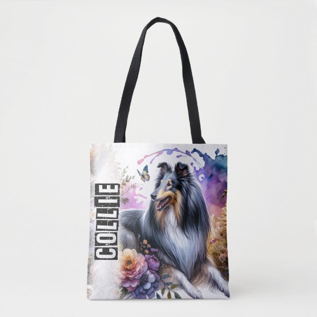 Bolso De Tela Collie (Anverso)
