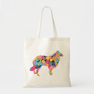 Bolso De Tela Collie áspero