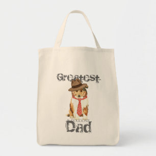 Bolso De Tela Collie Dad