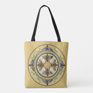 Bolso De Tela Colmena