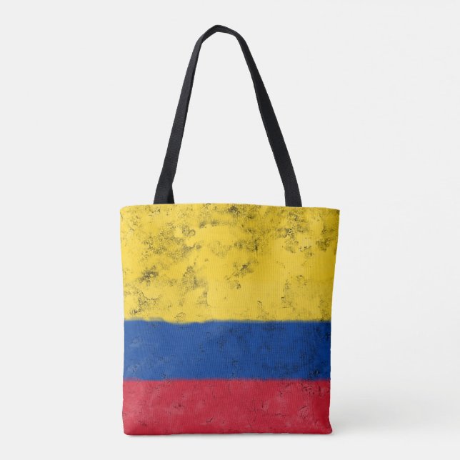 Bolso De Tela Colombia (Reverso)