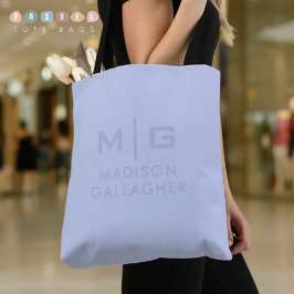 Bolso De Tela Color Azul Bebé Pastel Suave Sólido del Cielo