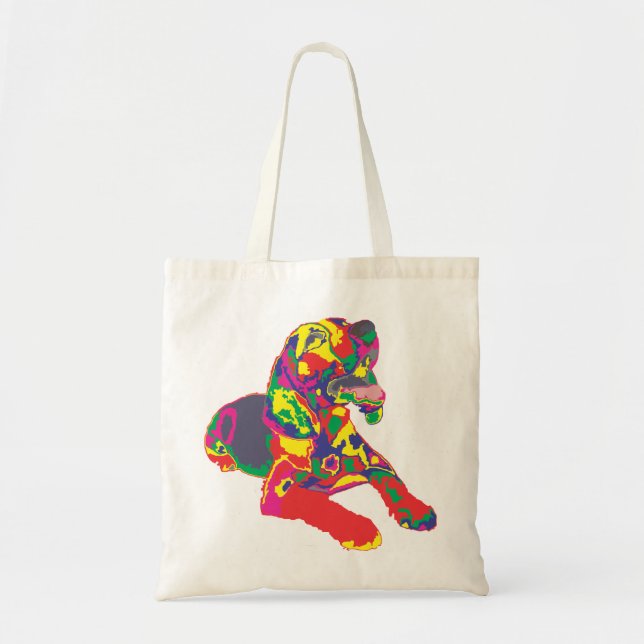 Bolso De Tela Color beagle (Frente)