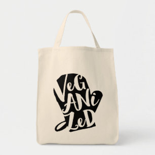Bolso De Tela Color de fondo del Personalizado vegano veganizado