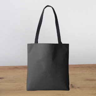 Bolso De Tela Color negro oscuro