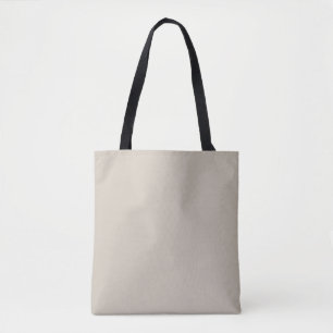 Bolso De Tela Color sólido beige accesible