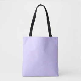 Bolso De Tela Color sólido pastel Lilac | Clásica | Elegante