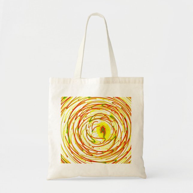 Bolso De Tela Color Swirl Tote (Frente)