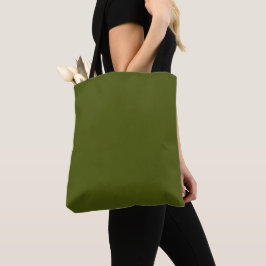 Bolso De Tela color verde oliva