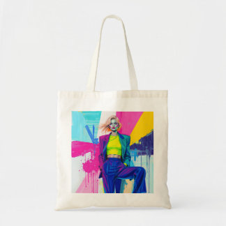 Bolso De Tela "Color Whisper – Tote Cotidiana"