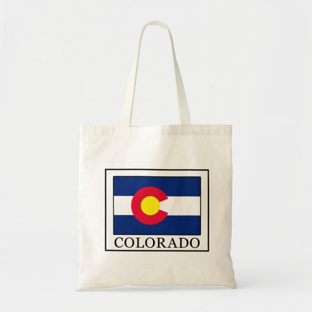 Bolso De Tela Colorado (Frente)
