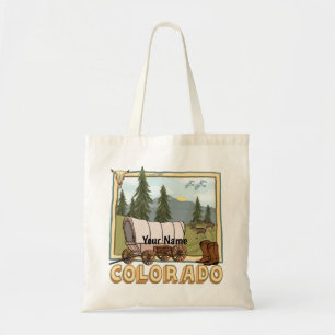 Bolso De Tela Colorado