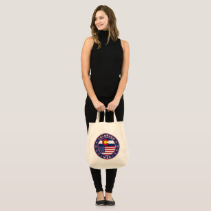 Bolso De Tela Colorado