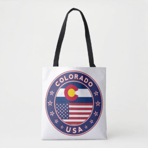 Bolso De Tela Colorado