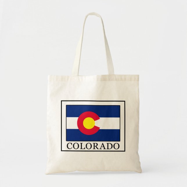 Bolso De Tela Colorado (Frente)