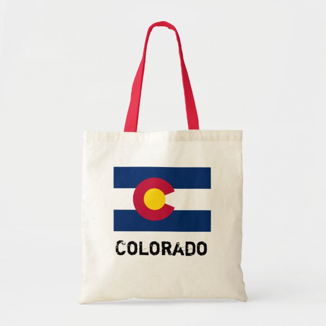 Bolso De Tela Colorado (Frente)