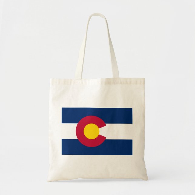 BOLSO DE TELA COLORADO FLAG (Frente)