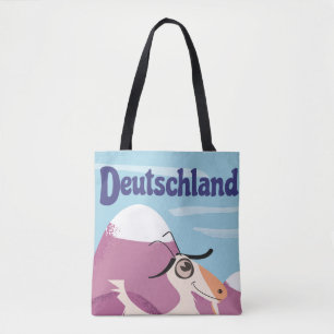 Bolso De Tela ¡Colorado para esquiar!