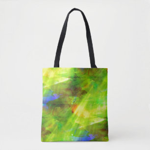 Bolso De Tela coloree el verde inconsútil abstracto del fondo,