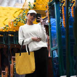 Bolso De Tela Colores amarillos