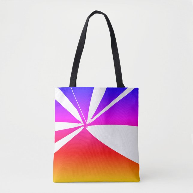 Bolso De Tela Colores arcoiris (Anverso)