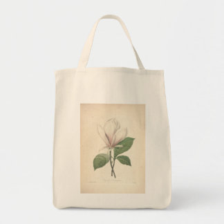 Bolso De Tela Colores de agua de época Magnolia Grocery Bag