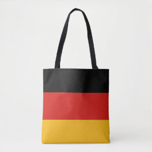 Bolso De Tela COLORES DE BANDERA ALEMANA + tus ideas