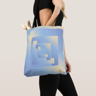 Bolso De Tela colores de cielo brillante