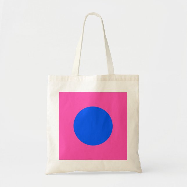 Bolso De Tela Colores de círculo 016 (Frente)