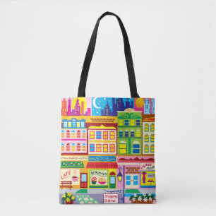 Bolso De Tela Colores de la calle principal