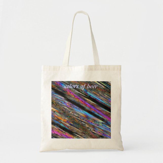 Bolso De Tela Colores de la cerveza (Frente)